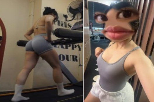 Gymer bắp tay to đè nén con cu còi cọc