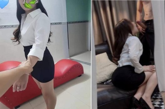 Thư ký nóng bỏng trong cuộc tình vụng trộm với anh sếp